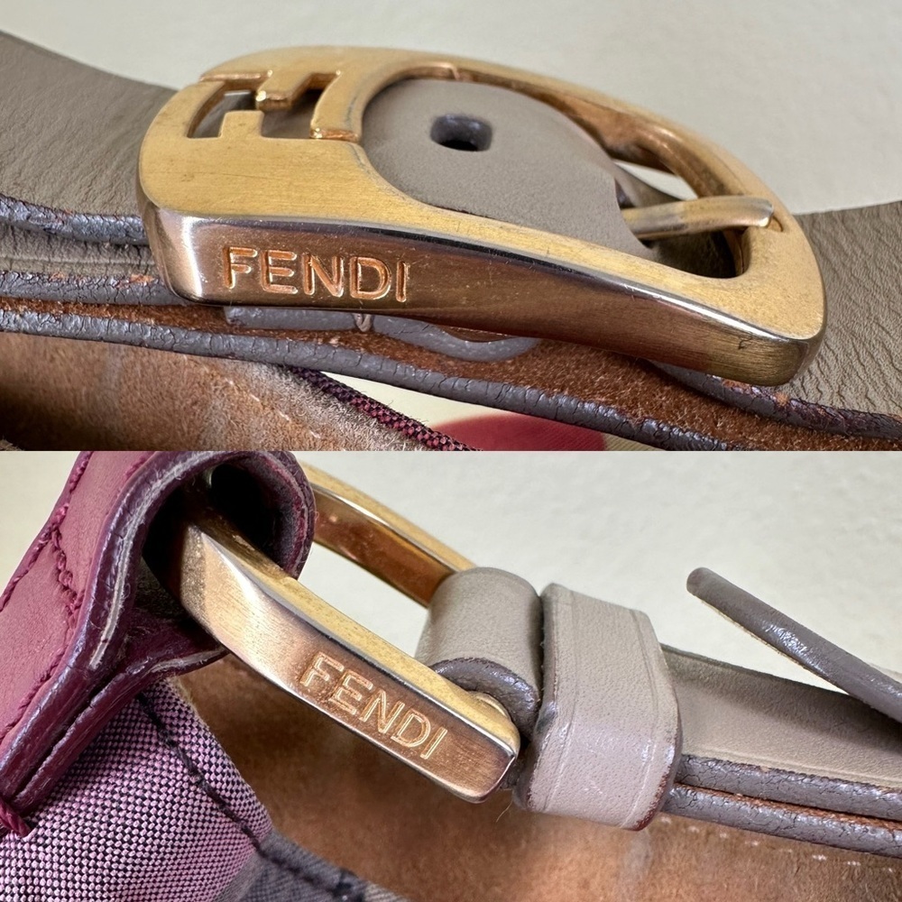 💯Authentic Fendi Striped Multicolor Hobo Bag🍀 - Picture 9 of 16